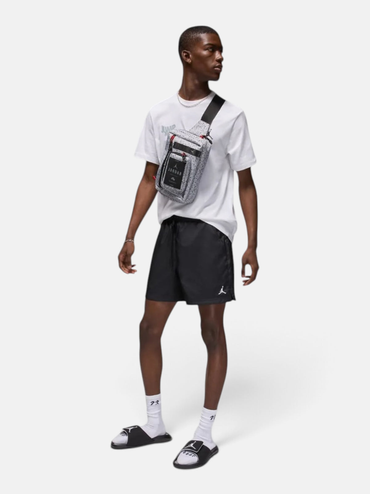 Шорти чоловічі Air Jordan Essentials Poolside 5 Black FQ4562-010