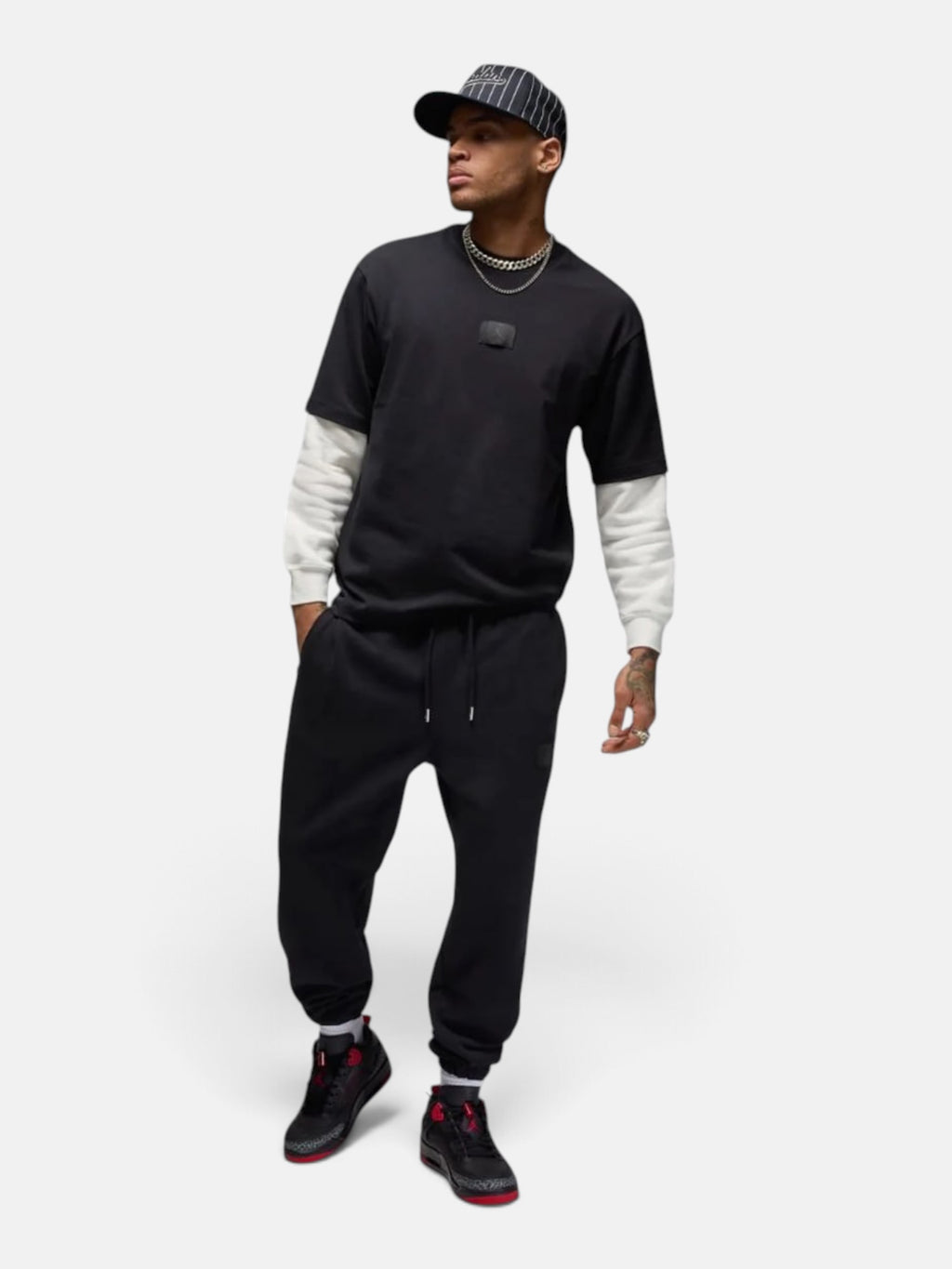 Спортивний костюм чоловічий Air Jordan Flight Fleece Black FV7247-010/FV7251-010