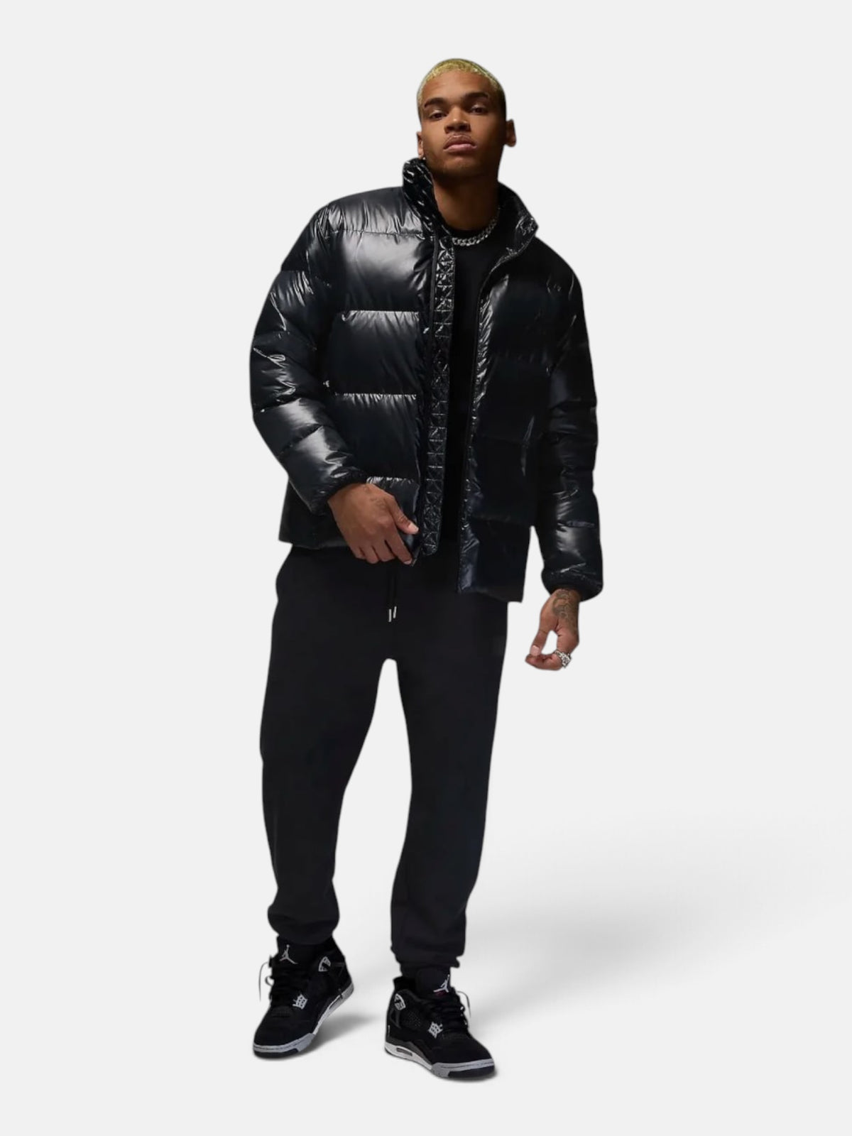 Пуховик чоловічий Air Jordan Flight Down Puffer Black FV7271-010