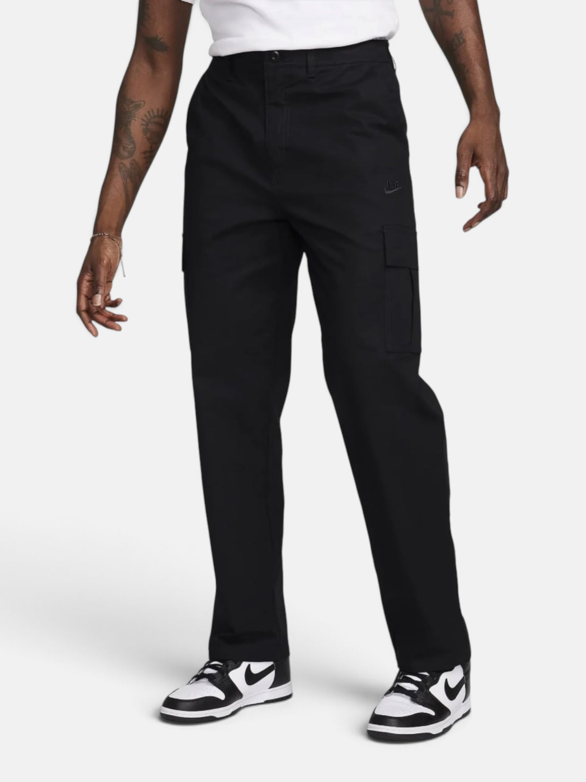 Штани чоловічі Nike Club Cargo Black FZ5765-010