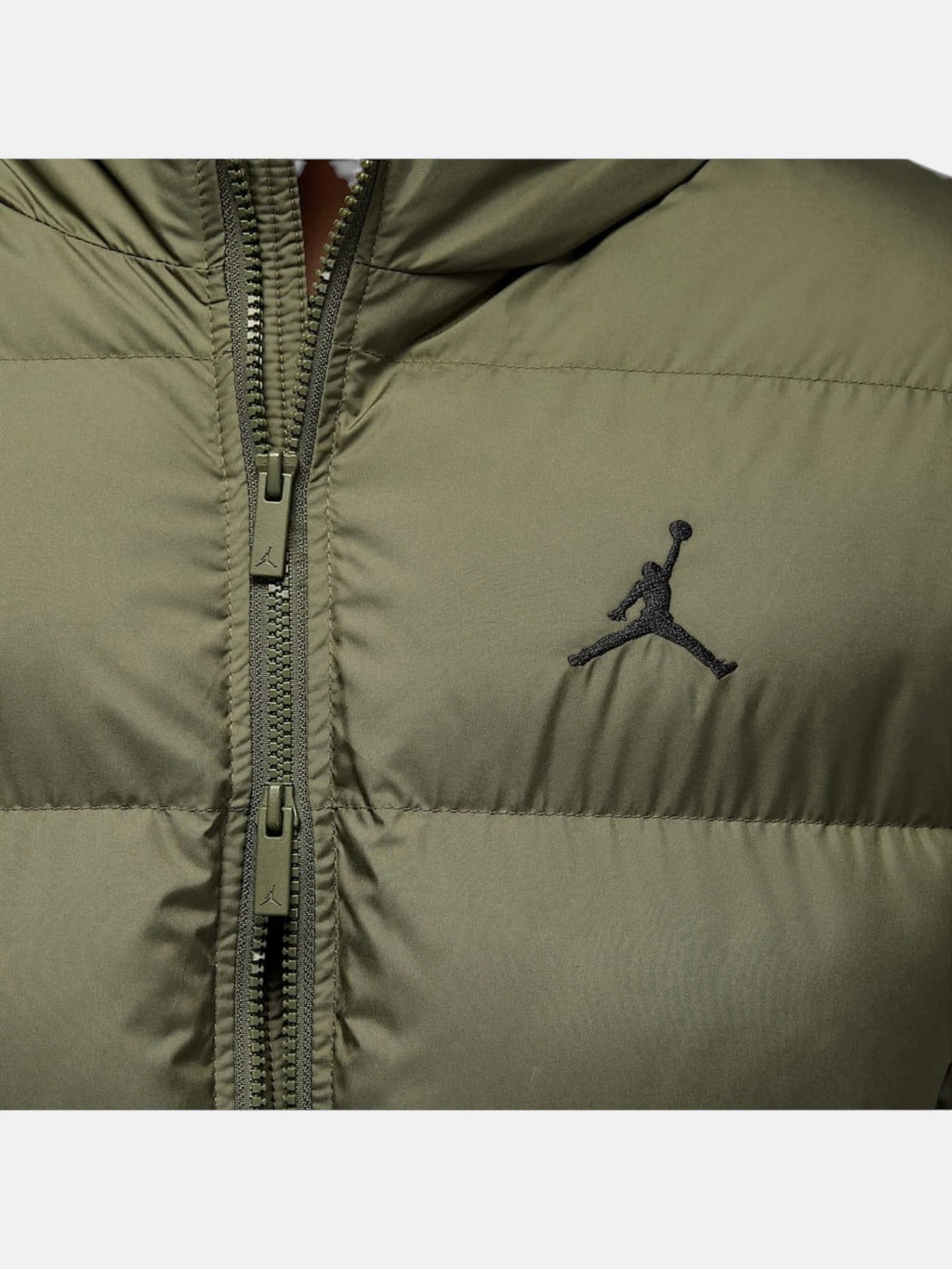 Пуховик чоловічий Air Jordan Brooklyn Therma-FIT Olive HV0532-222
