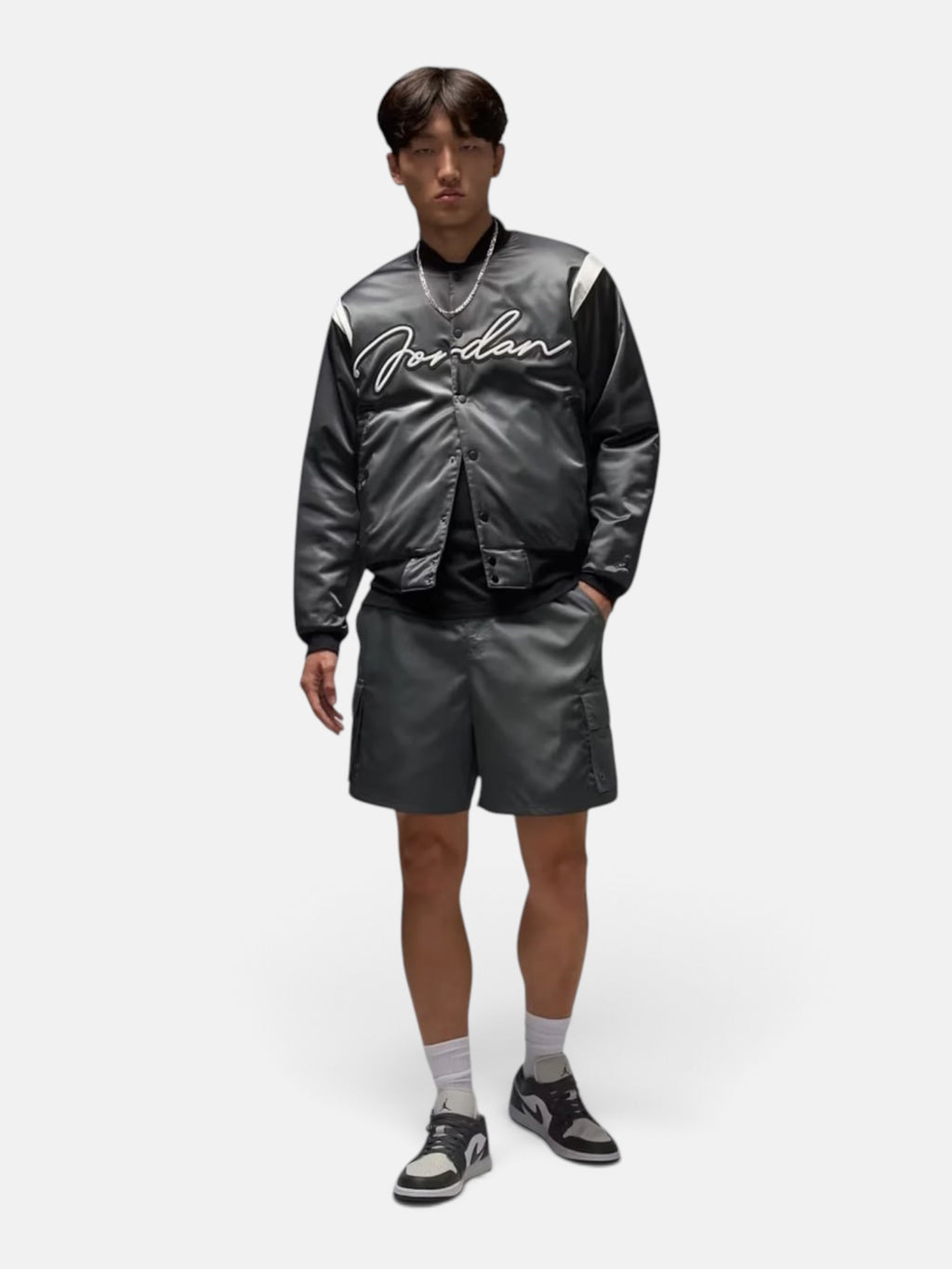 Шорти чоловічі Air Jordan Brooklyn Cargo Iron Grey HV9683-068