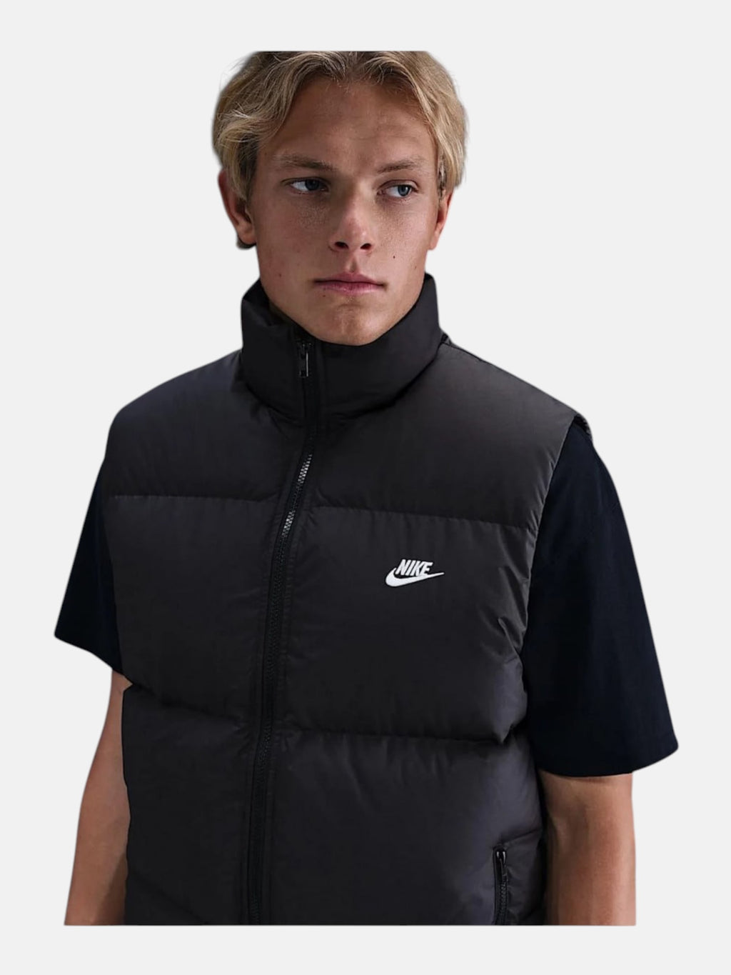 Жилетка чоловіча Nike Sportswear Club Therma-FIT Down Puffer Black IB2977-010