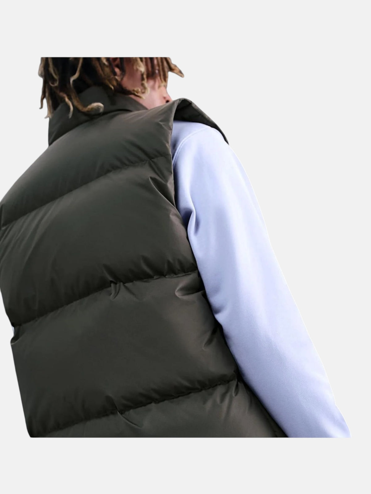 Жилетка чоловіча Nike Sportswear Club Sf Club Puffer Vest Olive IB2977-355