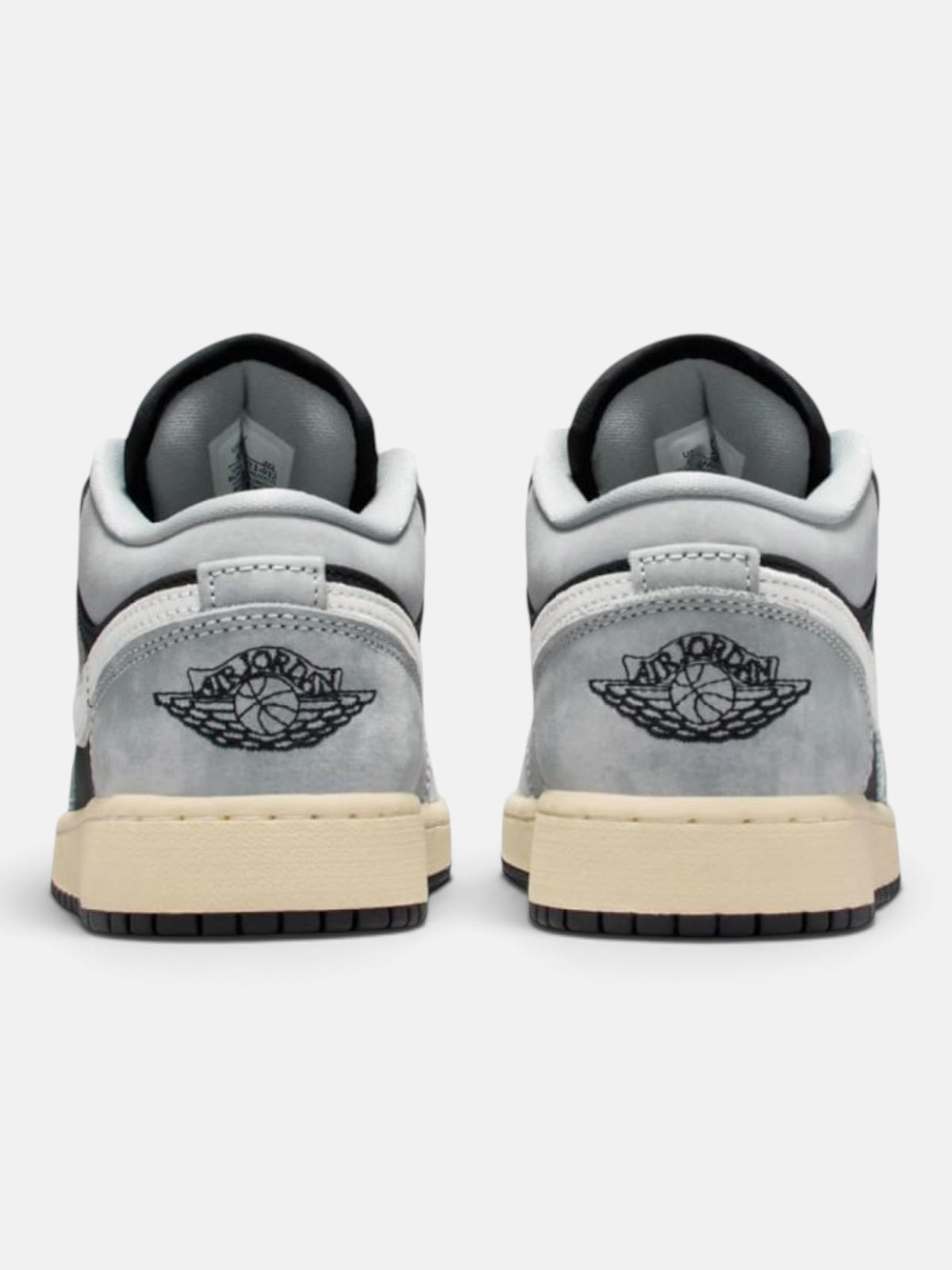 Кросівки дитячі Air Jordan 1 Low SE Light Smoke Grey/Black HQ2021-012