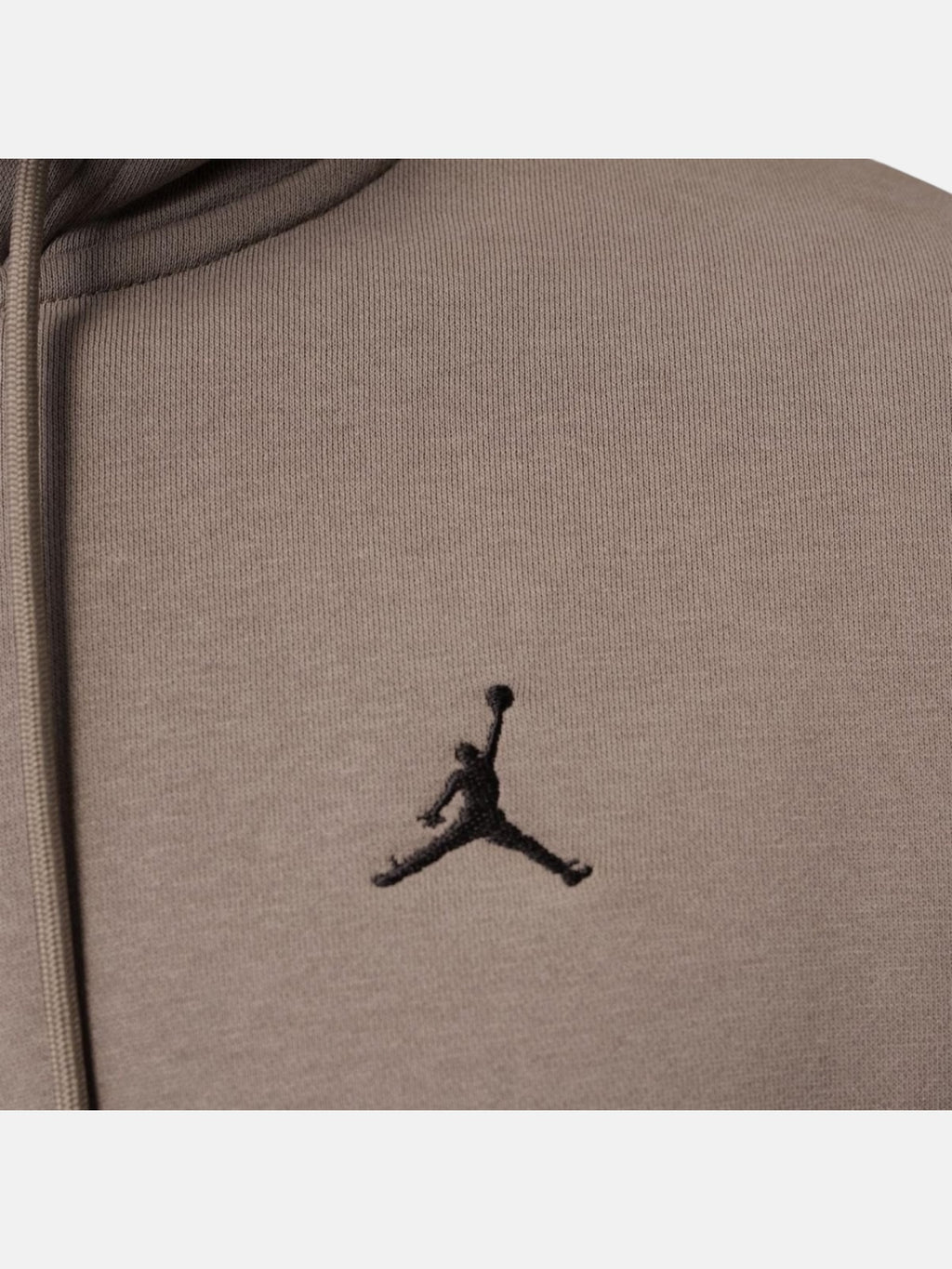 Толстовка чоловіча Air Jordan Brooklyn Fleece Oversized Full-Zip Olive Grey/Black IB7231-040