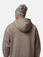 Толстовка чоловіча Air Jordan Brooklyn Fleece Oversized Full-Zip Olive Grey/Black IB7231-040