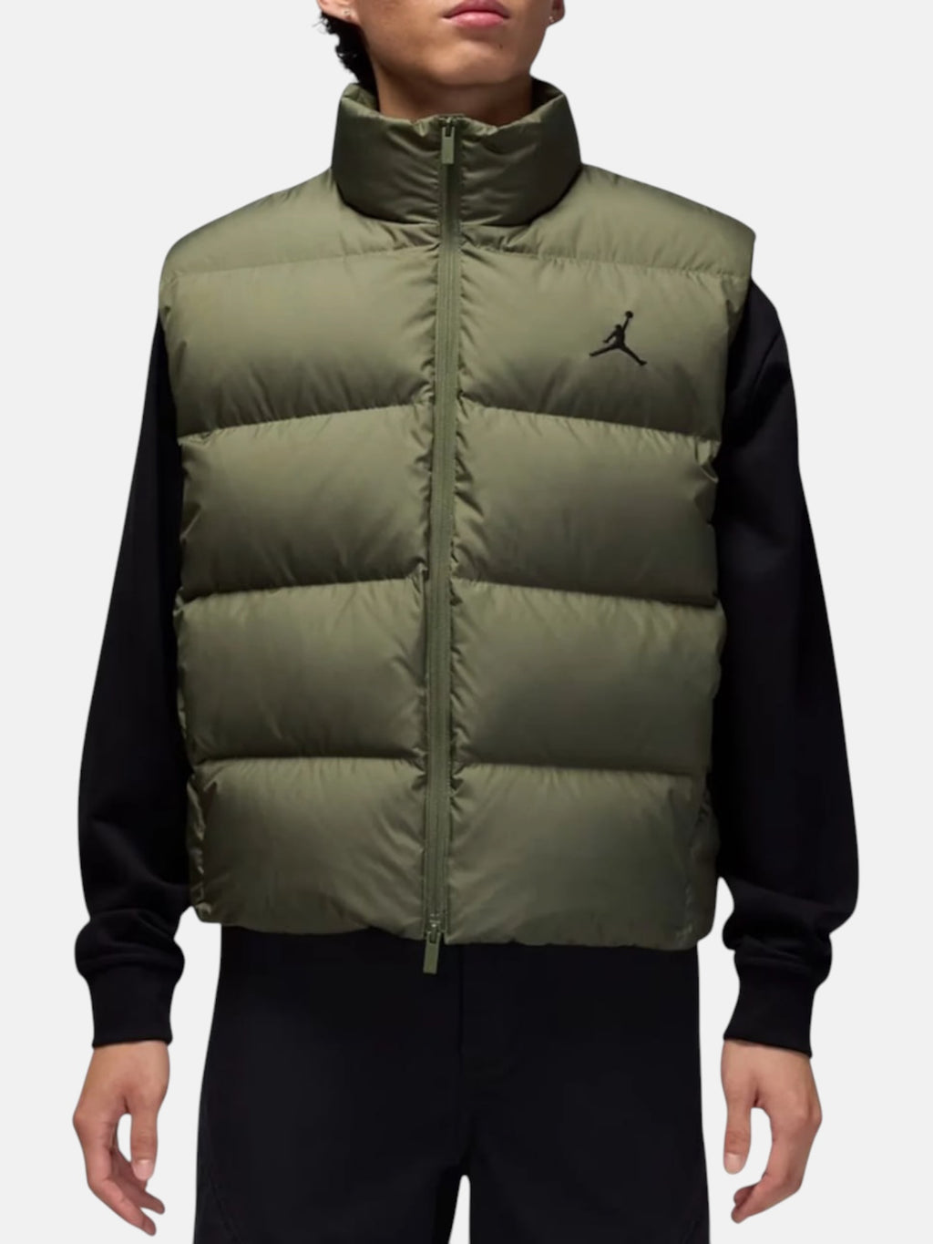 Жилетка чоловіча Air Jordan Flight Solid Down Vest Medium Olive/Black IF4261-222