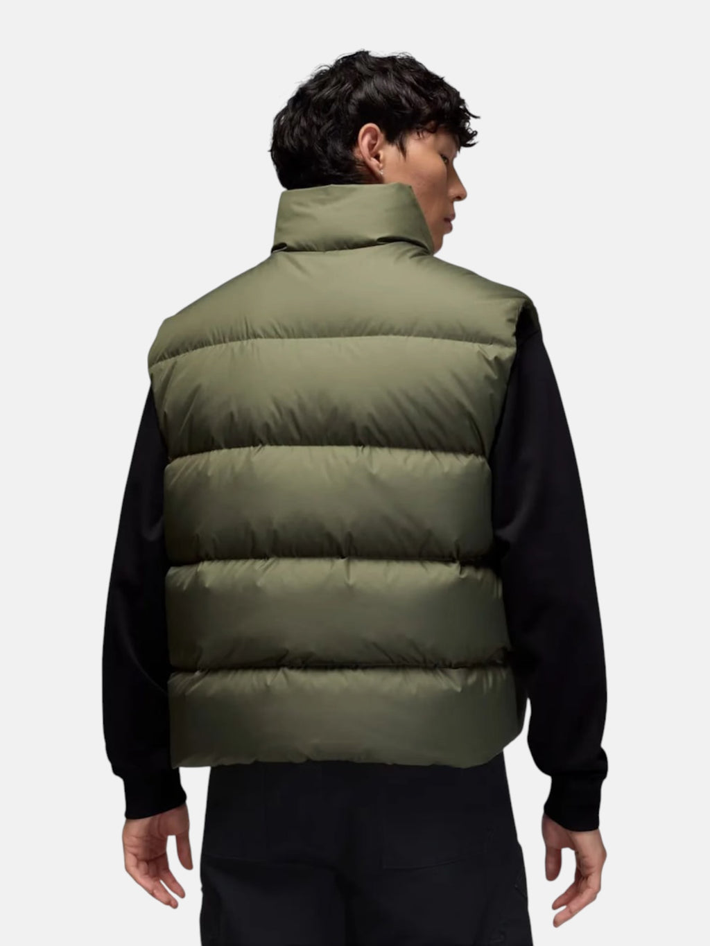 Жилетка чоловіча Air Jordan Flight Solid Down Vest Medium Olive/Black IF4261-222