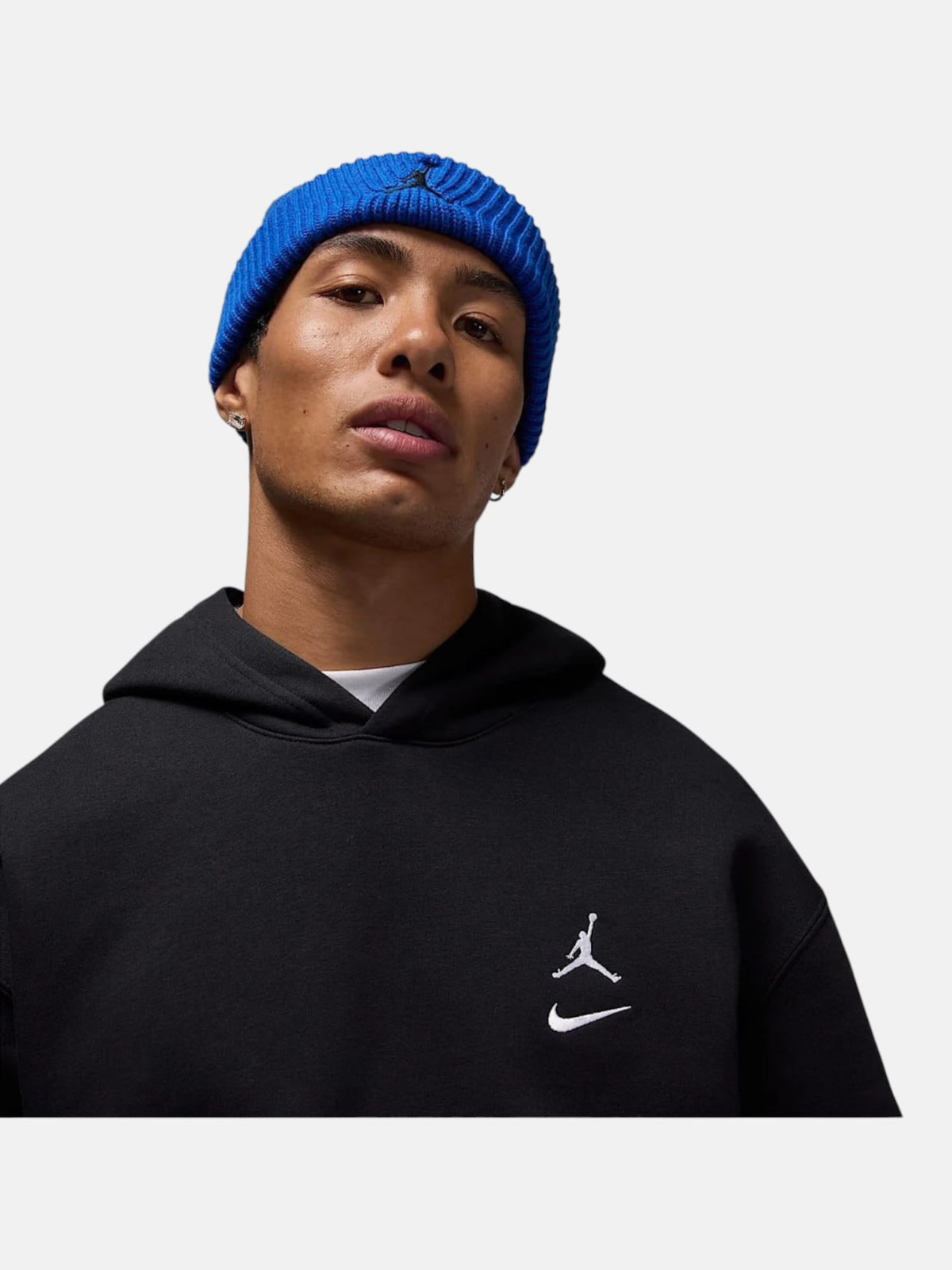 Спортивний костюм чоловічий Air Jordan Swoosh Brooklyn Fleece Pullover And Jogger Set Black II2593-010/IM1361-010