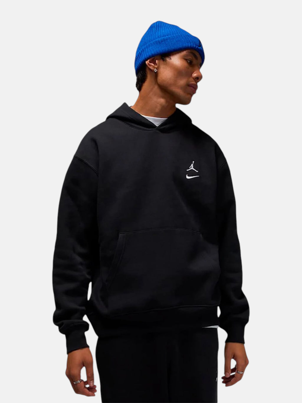 Спортивний костюм чоловічий Air Jordan Swoosh Brooklyn Fleece Pullover And Jogger Set Black II2593-010/IM1361-010