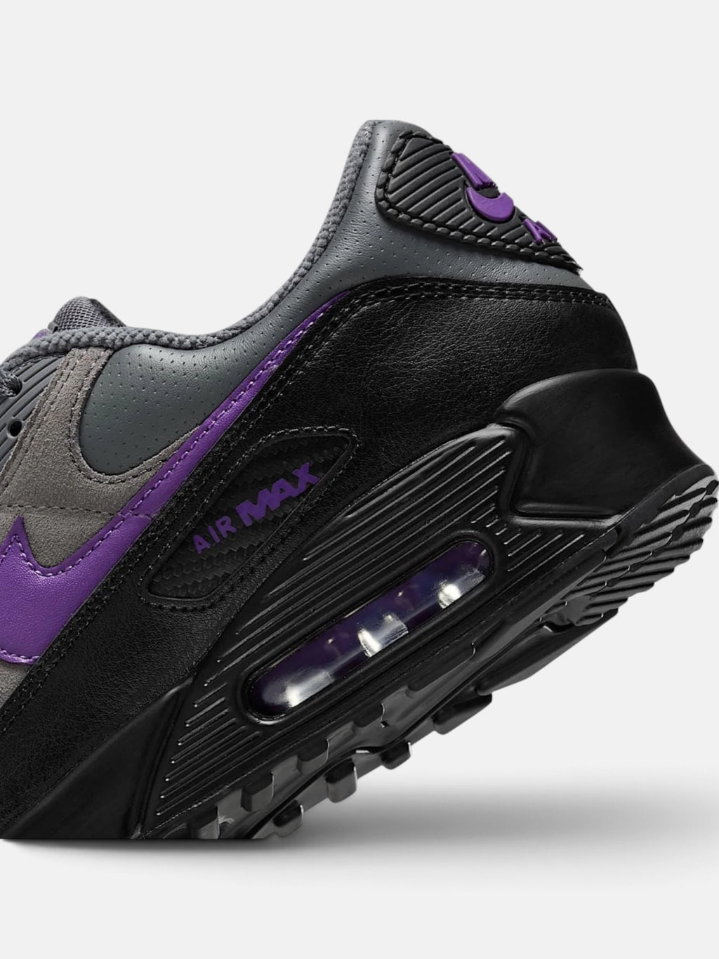 Кросівки чоловічі Nike Air Max 90 Iron Grey/Black/White/Wild Grape IF0670-004