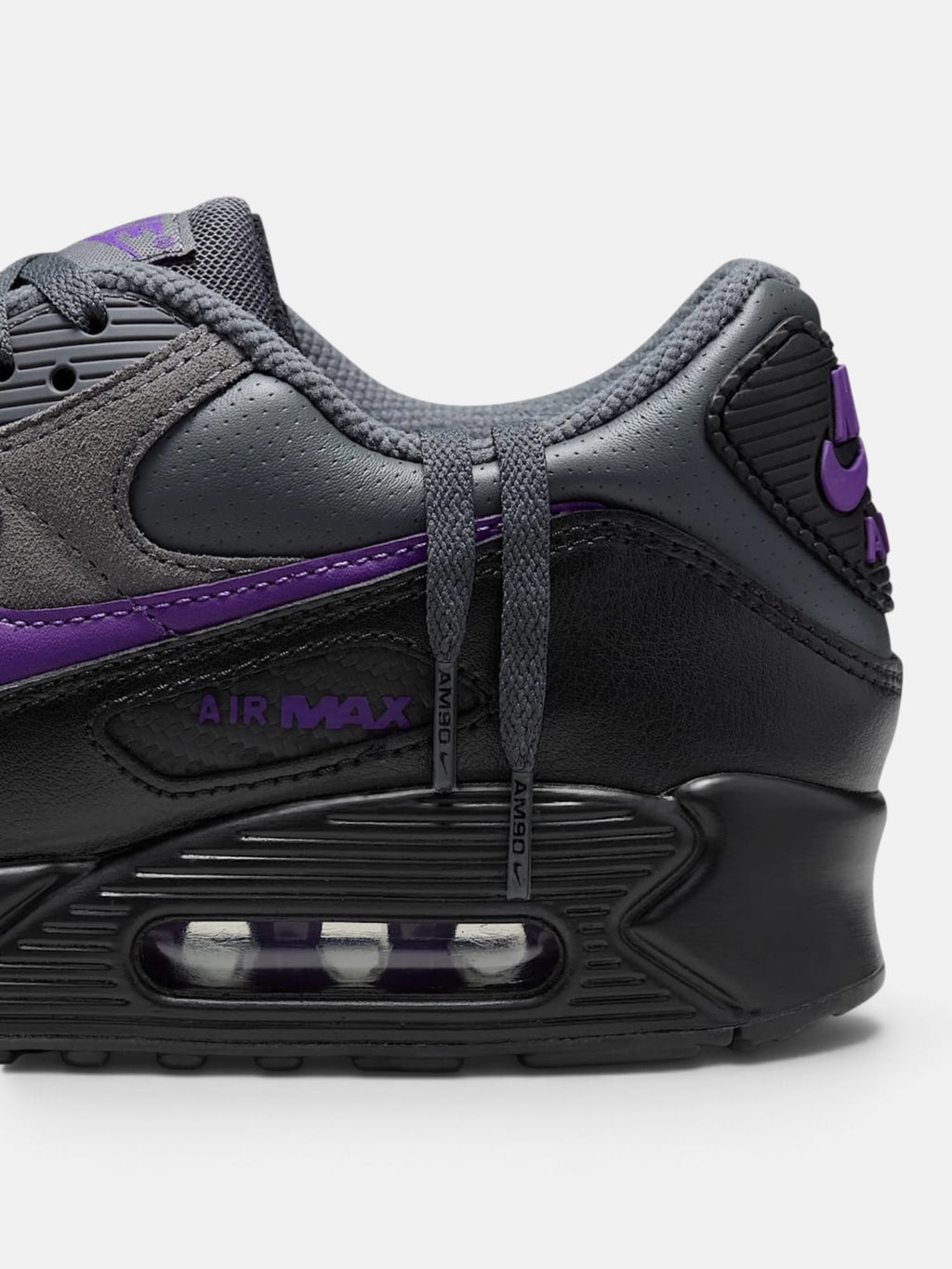 Кросівки чоловічі Nike Air Max 90 Iron Grey/Black/White/Wild Grape IF0670-004