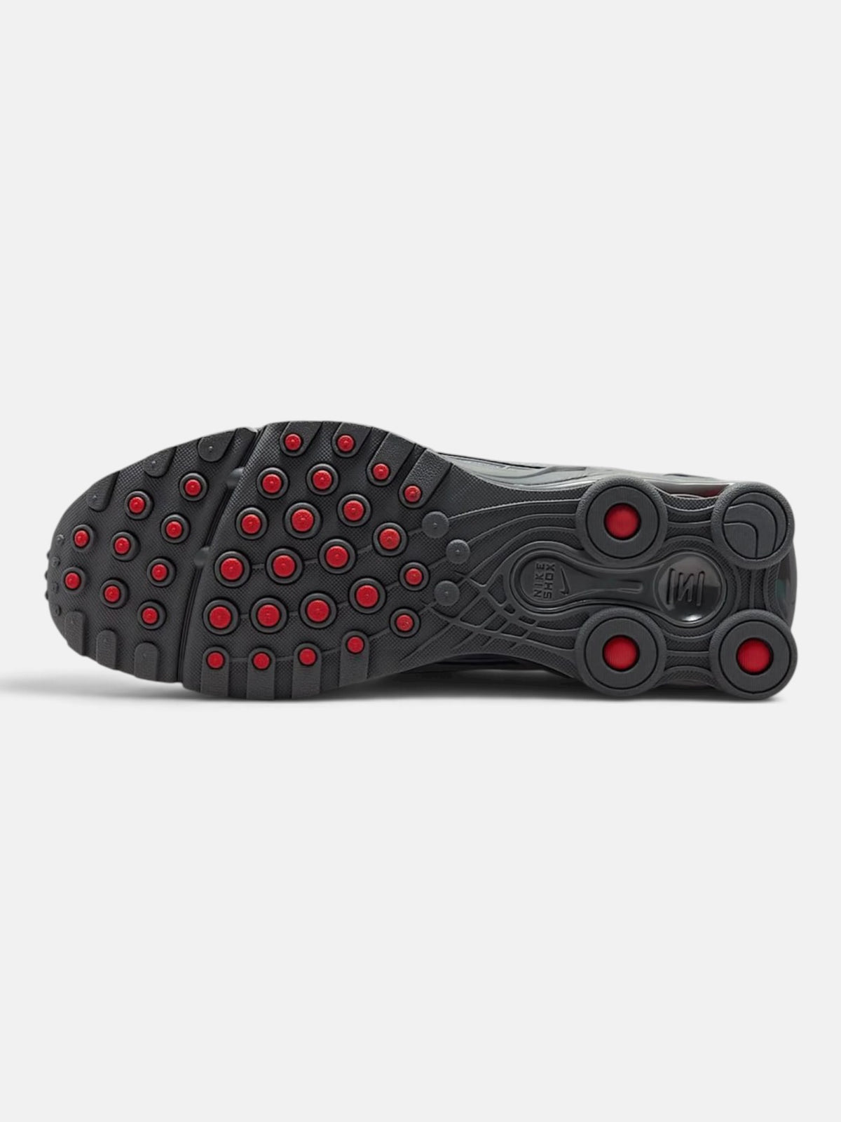 Кросівки чоловічі Nike Shox Ride 2 Smoke Grey/University Red/Iron Grey/Metallic Silver IM5999-084