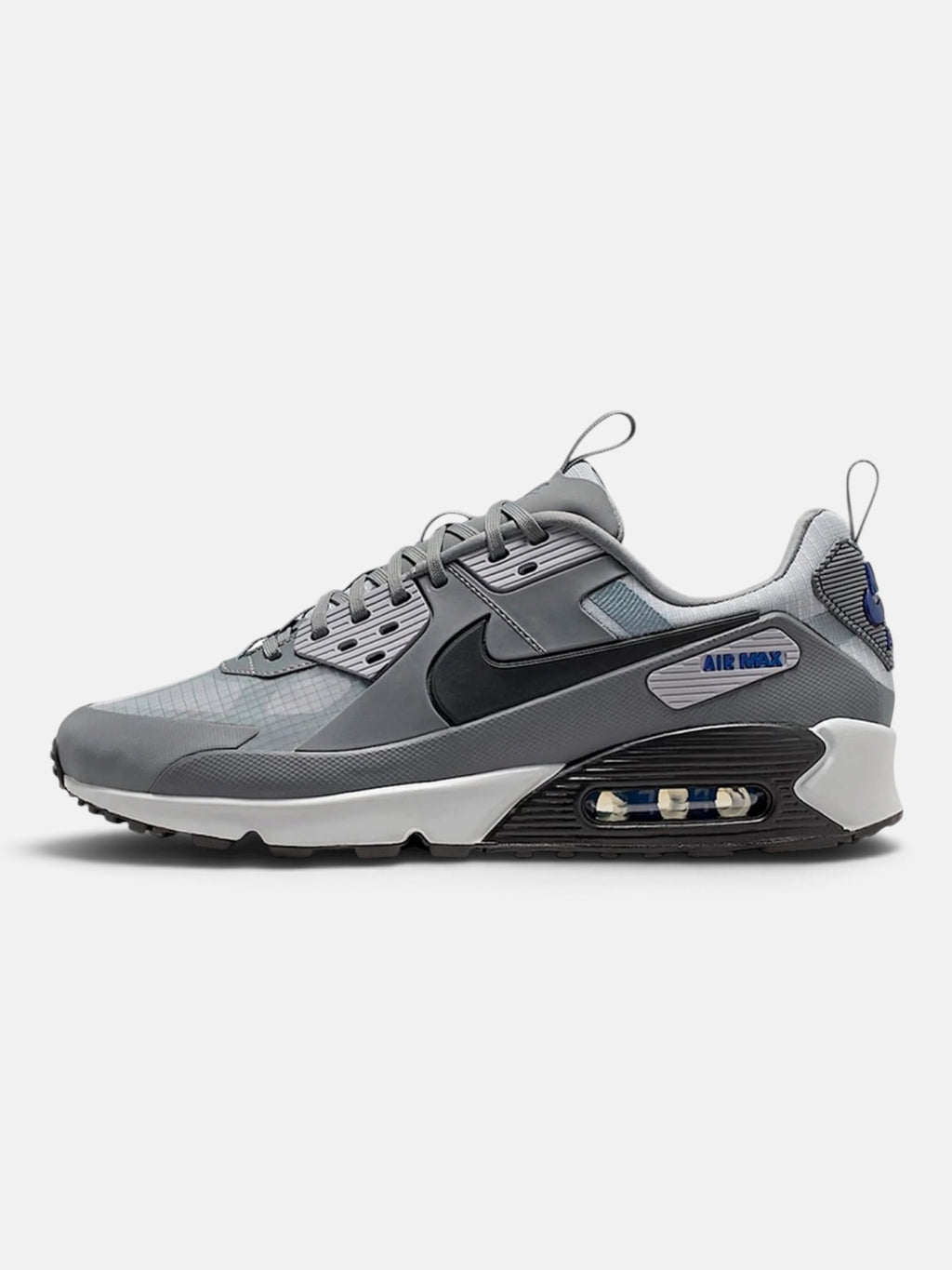 Кросівки чоловічі Nike Air Max 90 Drift Cool Grey/Deep Royal Blue/Wolf Grey/Black IO1908-002
