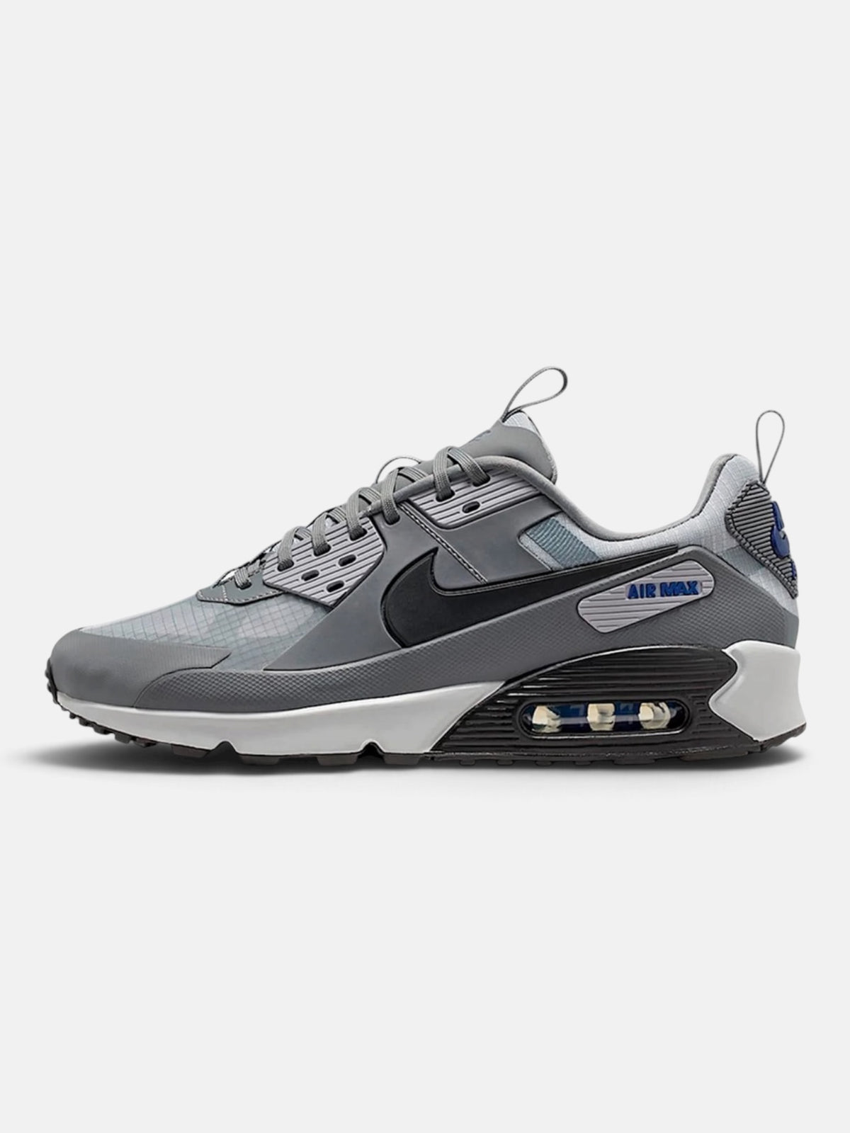 Кросівки чоловічі Nike Air Max 90 Drift Cool Grey/Deep Royal Blue/Wolf Grey/Black IO1908-002