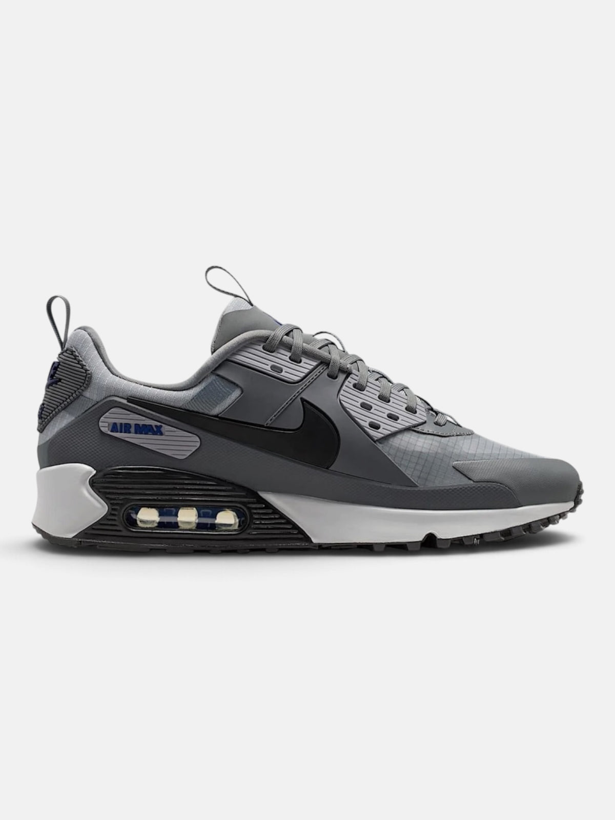 Кросівки чоловічі Nike Air Max 90 Drift Cool Grey/Deep Royal Blue/Wolf Grey/Black IO1908-002