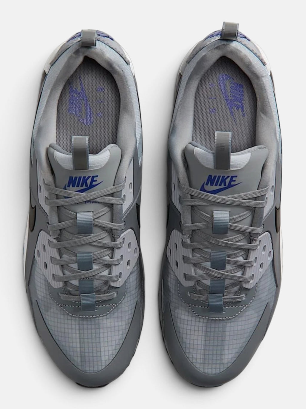 Кросівки чоловічі Nike Air Max 90 Drift Cool Grey/Deep Royal Blue/Wolf Grey/Black IO1908-002