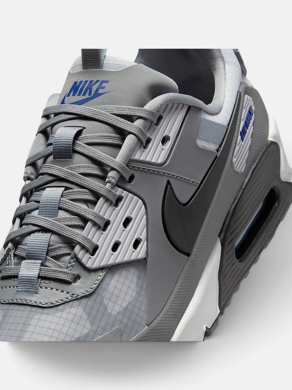 Кросівки чоловічі Nike Air Max 90 Drift Cool Grey/Deep Royal Blue/Wolf Grey/Black IO1908-002