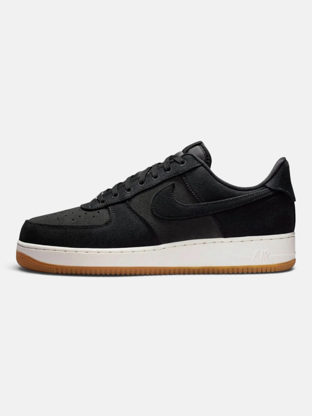 Кросівки чоловічі Nike Air Force 1 '07 LV8 Denim Black/Dark Smoke Grey/Gum Medium Brown IR0951-002