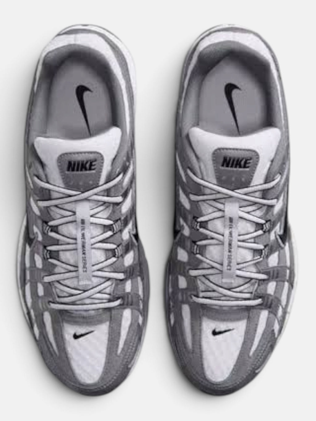 Кросівки чоловічі Nike P-6000 White/Black/Metallic Cool Grey/Cool Grey IR2004-100