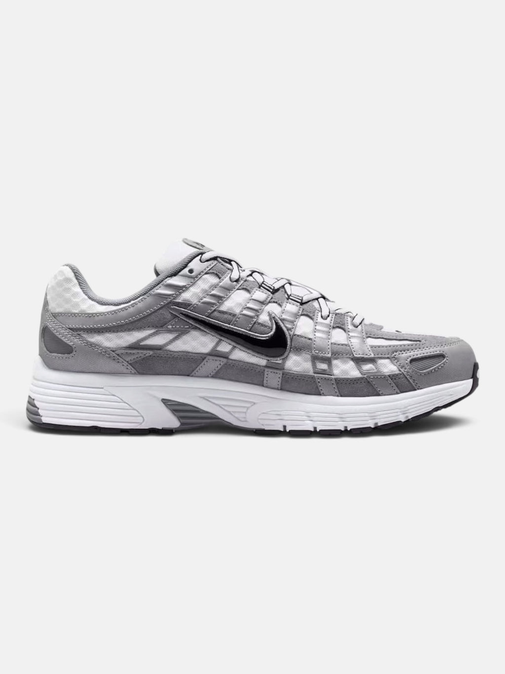 Кросівки чоловічі Nike P-6000 White/Black/Metallic Cool Grey/Cool Grey IR2004-100