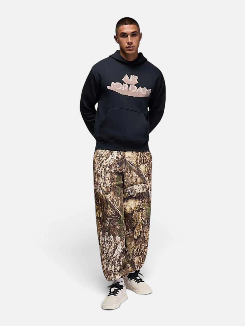 Кофта чоловіча Air Jordan 4 Men's Fleece Pullover Hoodie Black IQ6964-010