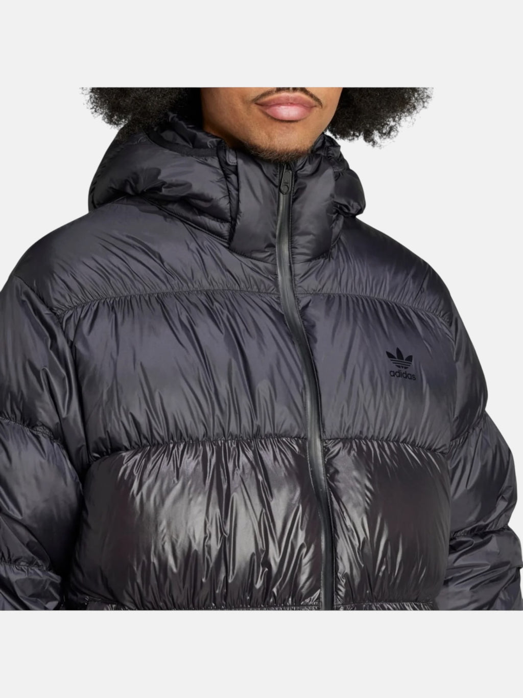 Пуховик чоловічий Adidas Adicolor Down Regen Jacket Black IW3454