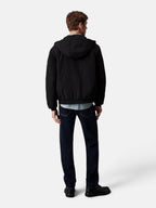 Куртка чоловіча Calvin Klein Jeans Padded Hooded Harrington Black J30J325596