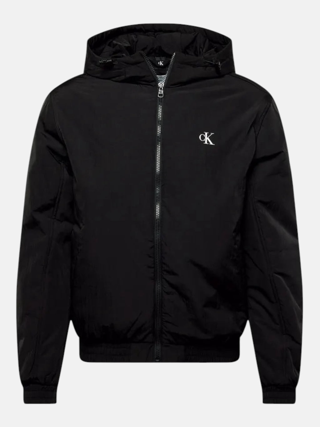 Куртка чоловіча Calvin Klein Jeans Padded Hooded Harrington Black J30J325596