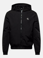 Куртка чоловіча Calvin Klein Jeans Padded Hooded Harrington Black J30J325596