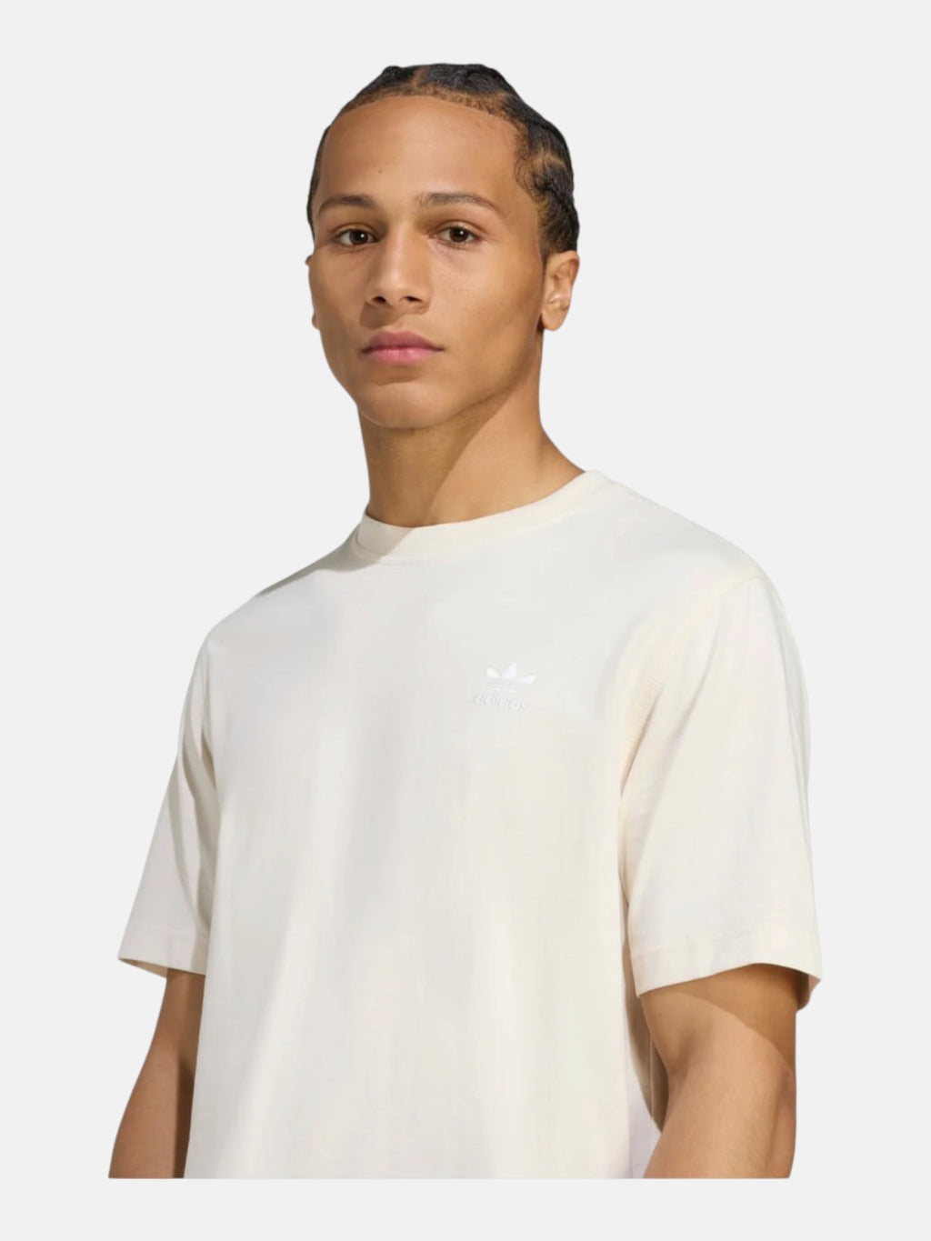 Футболка чоловіча Adidas Trefoil Essentials Beige JY6268