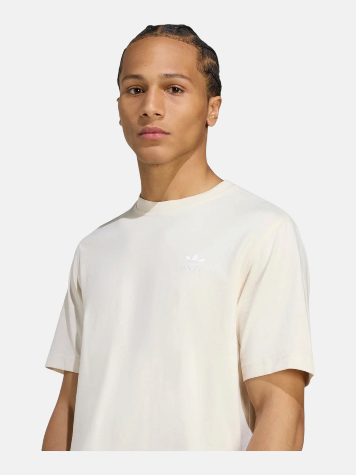 Футболка чоловіча Adidas Trefoil Essentials Beige JY6268