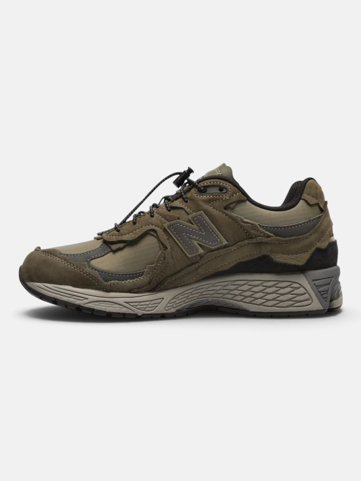 Кросівки унісекс New Balance 2002R Protection Pack Dark Moss/Grey/Black M2002RDN