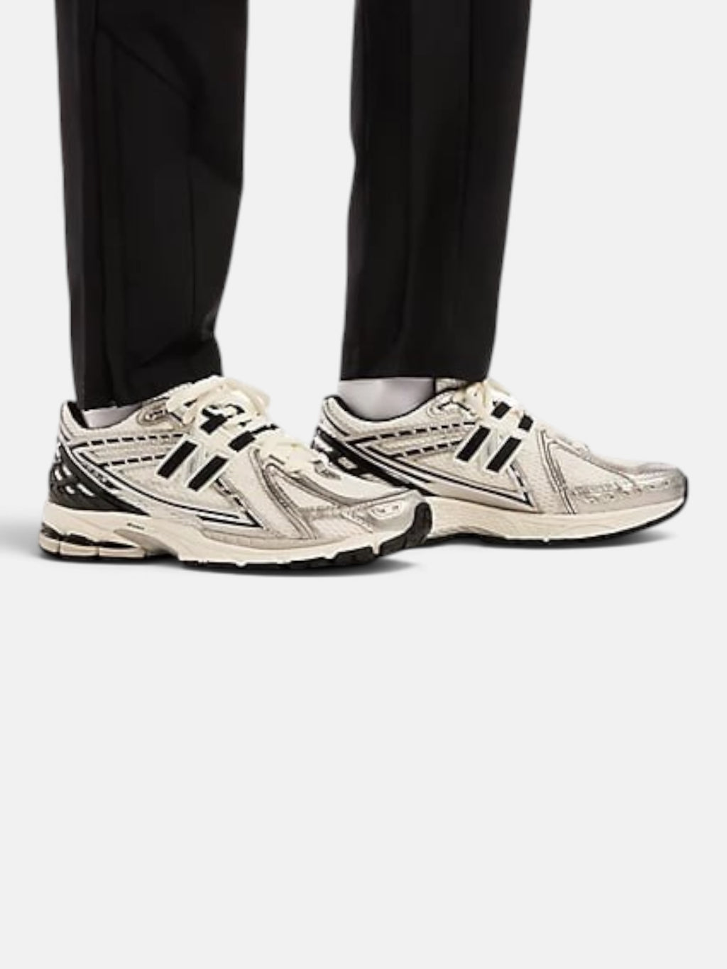 Штани чоловічі New Balance Utility Woven Pant Black/White MB61K61RBK