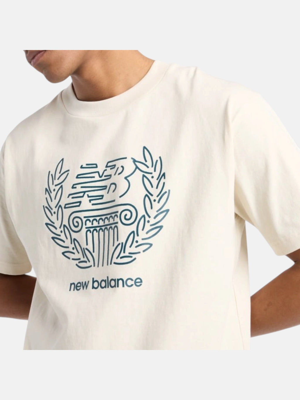 Футболка чоловіча New Balance Debut Sculpture T-Shirt Linen MT51974LIN
