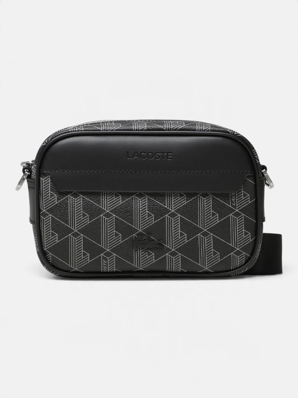 Сумка унісекс Lacoste Reporter Bag Black/Grey NH3650LX.H45