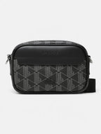 Сумка унісекс Lacoste Reporter Bag Black/Grey NH3650LX.H45