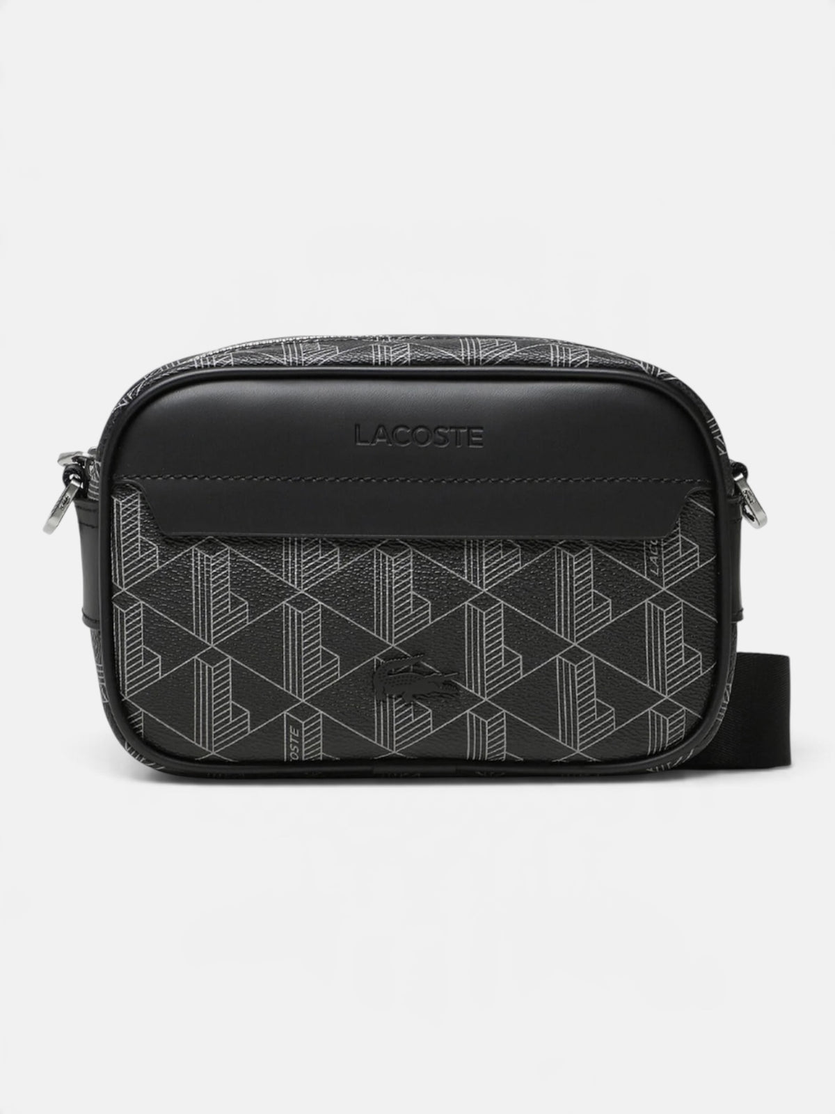 Сумка унісекс Lacoste Reporter Bag Black/Grey NH3650LX.H45