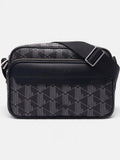 Сумка чоловіча Lacoste The Blend Shoulder Bag Black/Grey NH4578LX.H45