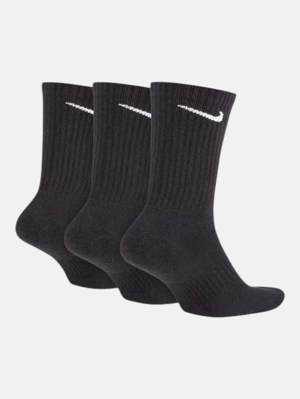 Шкарпетки унісекс Nike Everyday Cushioned Crew (3 пари) Black/White SX7664-010