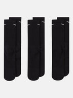 Шкарпетки унісекс Nike Everyday Cushioned Crew (3 пари) Black/White SX7664-010