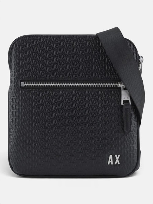 Сумка чоловіча Armani Exchange Monogram Navy Blue XM000159-AF11928-UB101