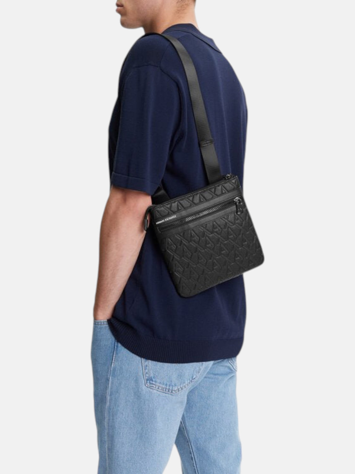 Сумка чоловіча Armani Exchange Liam Crossbody Black XM000579-AF12133-UC001