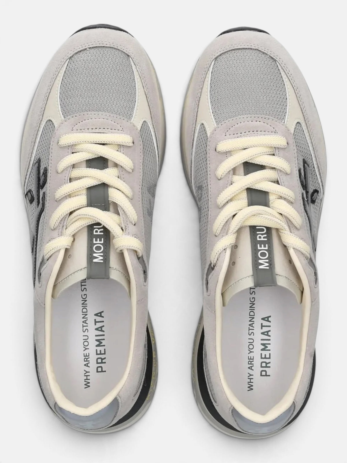 Кросівки чоловічі Premiata Moerun Light Grey VAR.7304