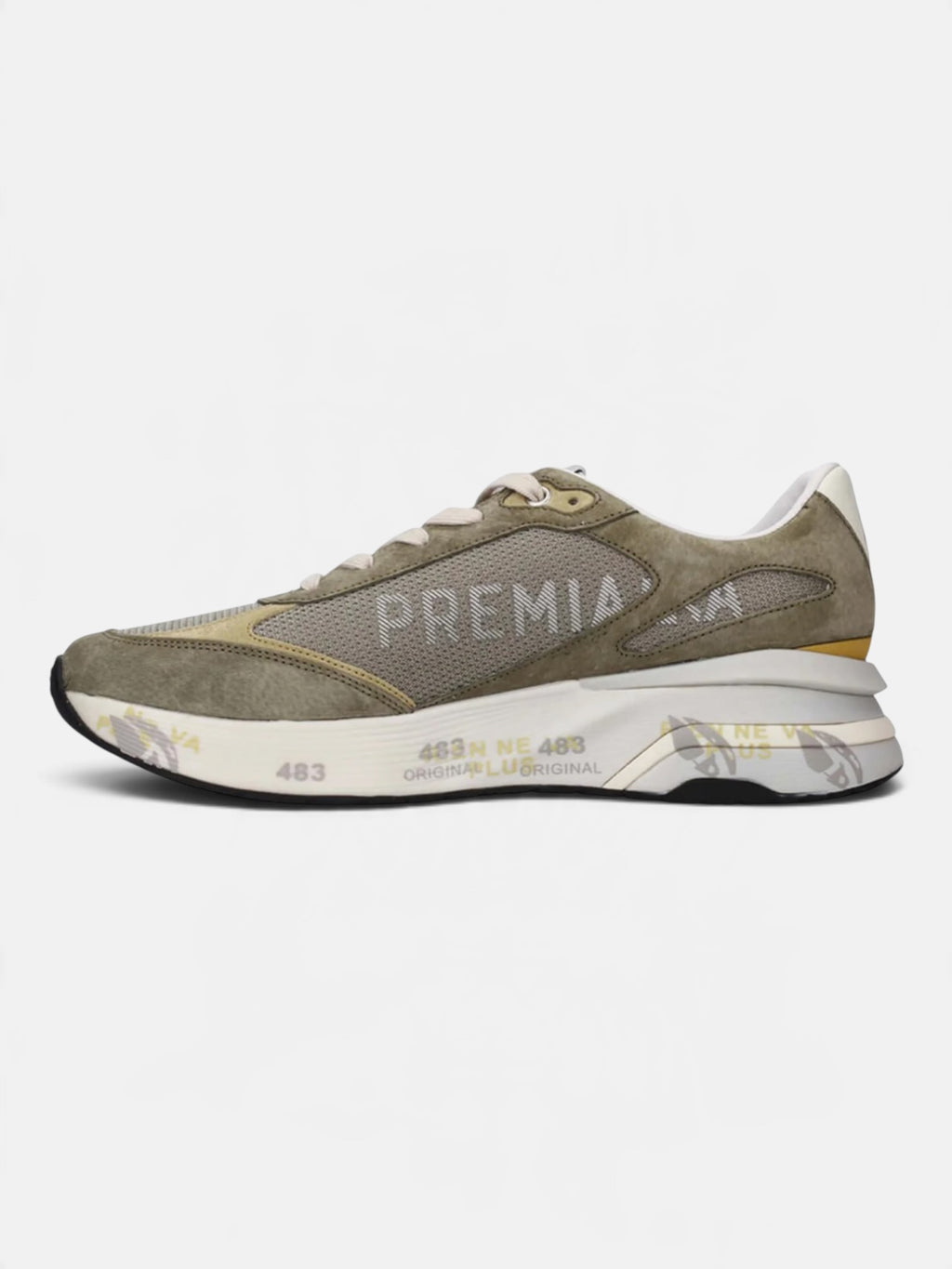 Кросівки чоловічі Premiata Moerun Military Green VAR.8300