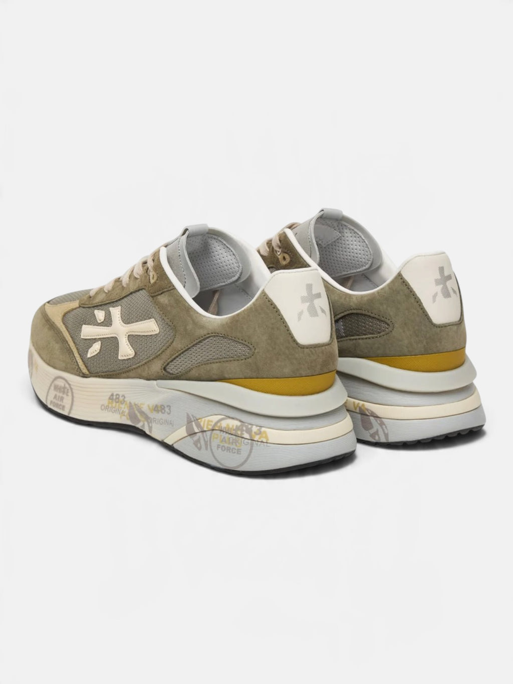Кросівки чоловічі Premiata Moerun Military Green VAR.8300