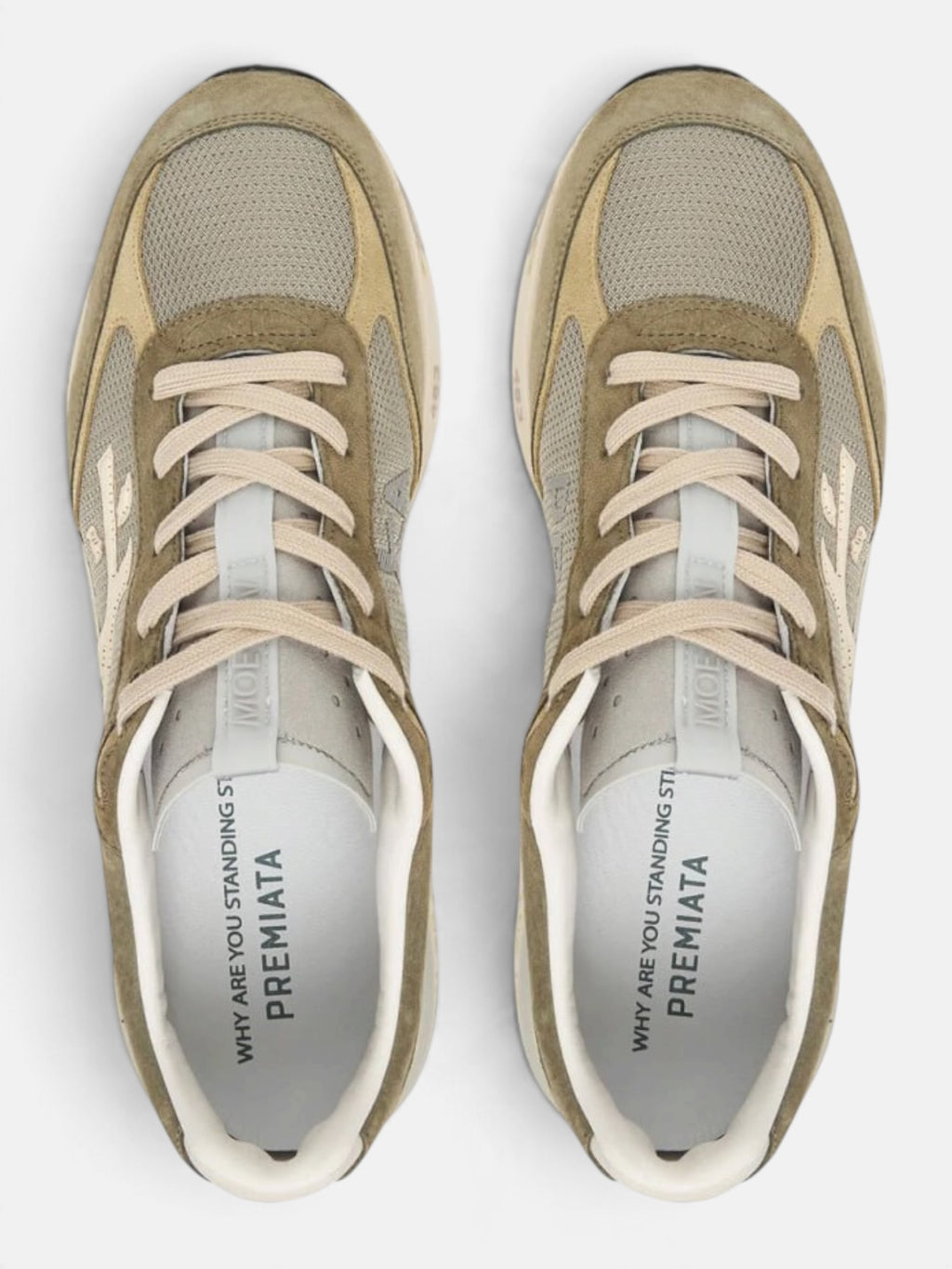 Кросівки чоловічі Premiata Moerun Military Green VAR.8300