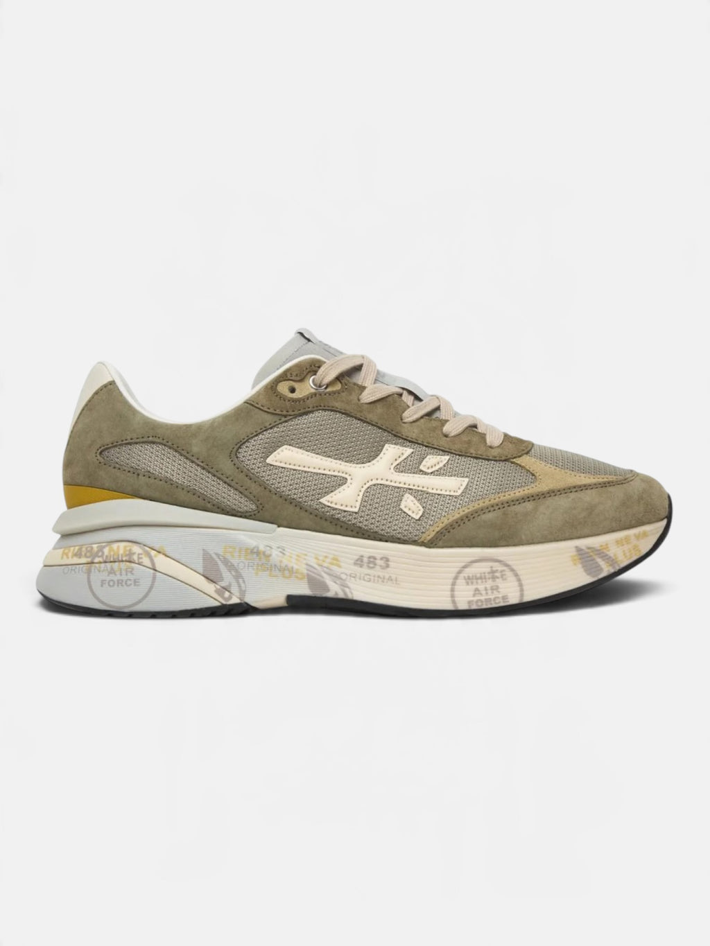 Кросівки чоловічі Premiata Moerun Military Green VAR.8300
