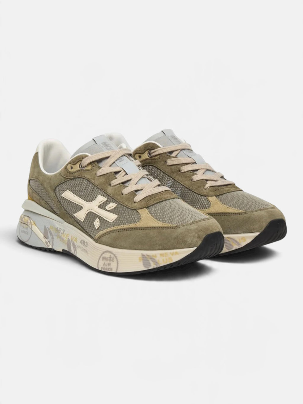 Кросівки чоловічі Premiata Moerun Military Green VAR.8300